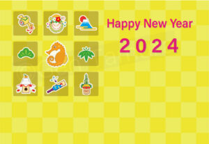 2024年 年賀状イラスト 辰年 令和6年 PIXTA ストックイラスト イラストレーター タムラゲン